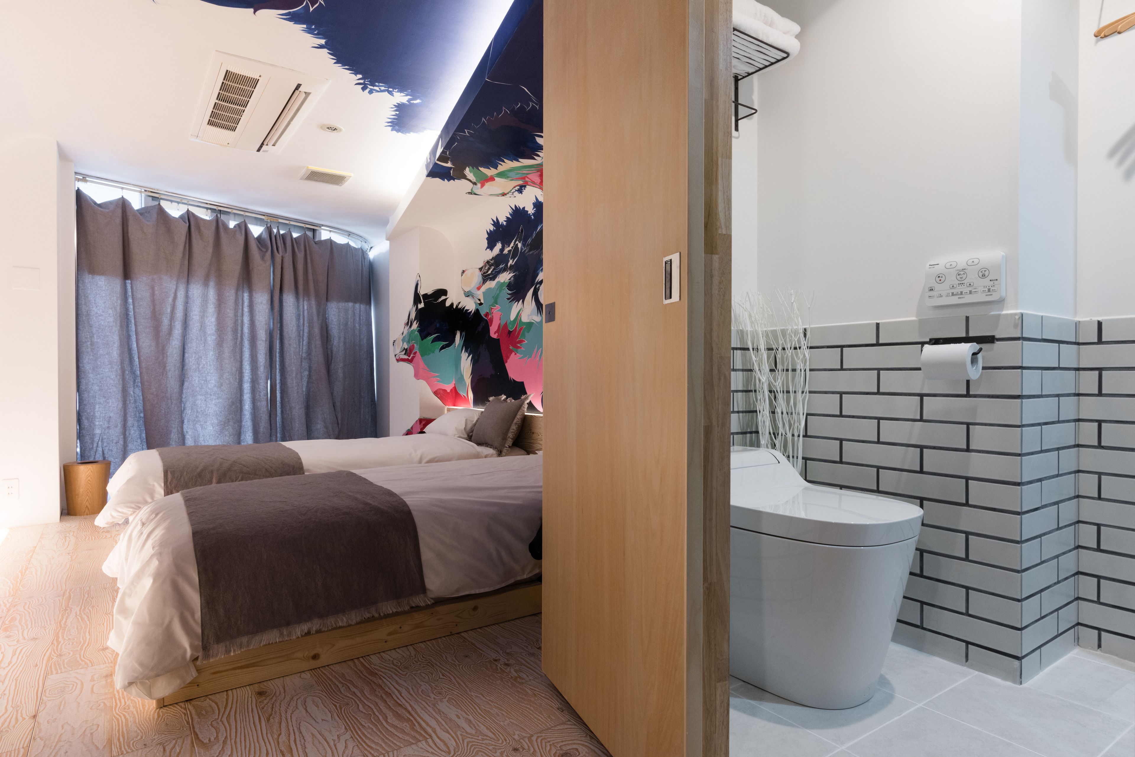 "into the foreign" by yohei takahashi | iron/ironing board, free wifi