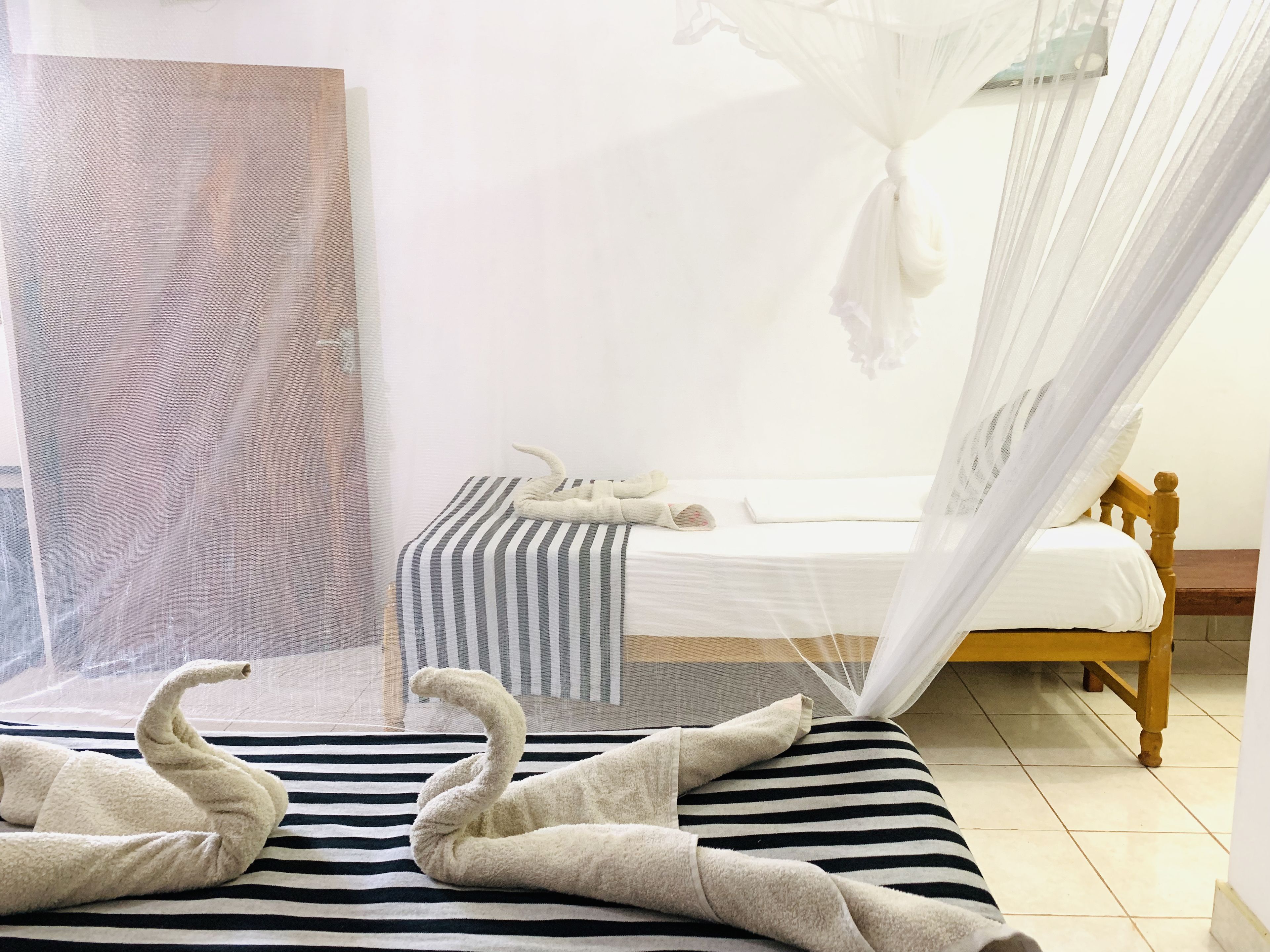 Deluxe-Dreibettzimmer, 1 Schlafzimmer, Gartenblick
