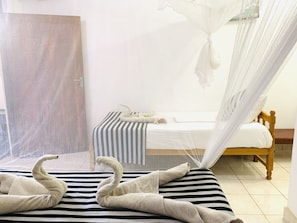 Deluxe Triple Room, 1 Bedroom, Garden View - Sisira Natural Lodge (Sigiriya)