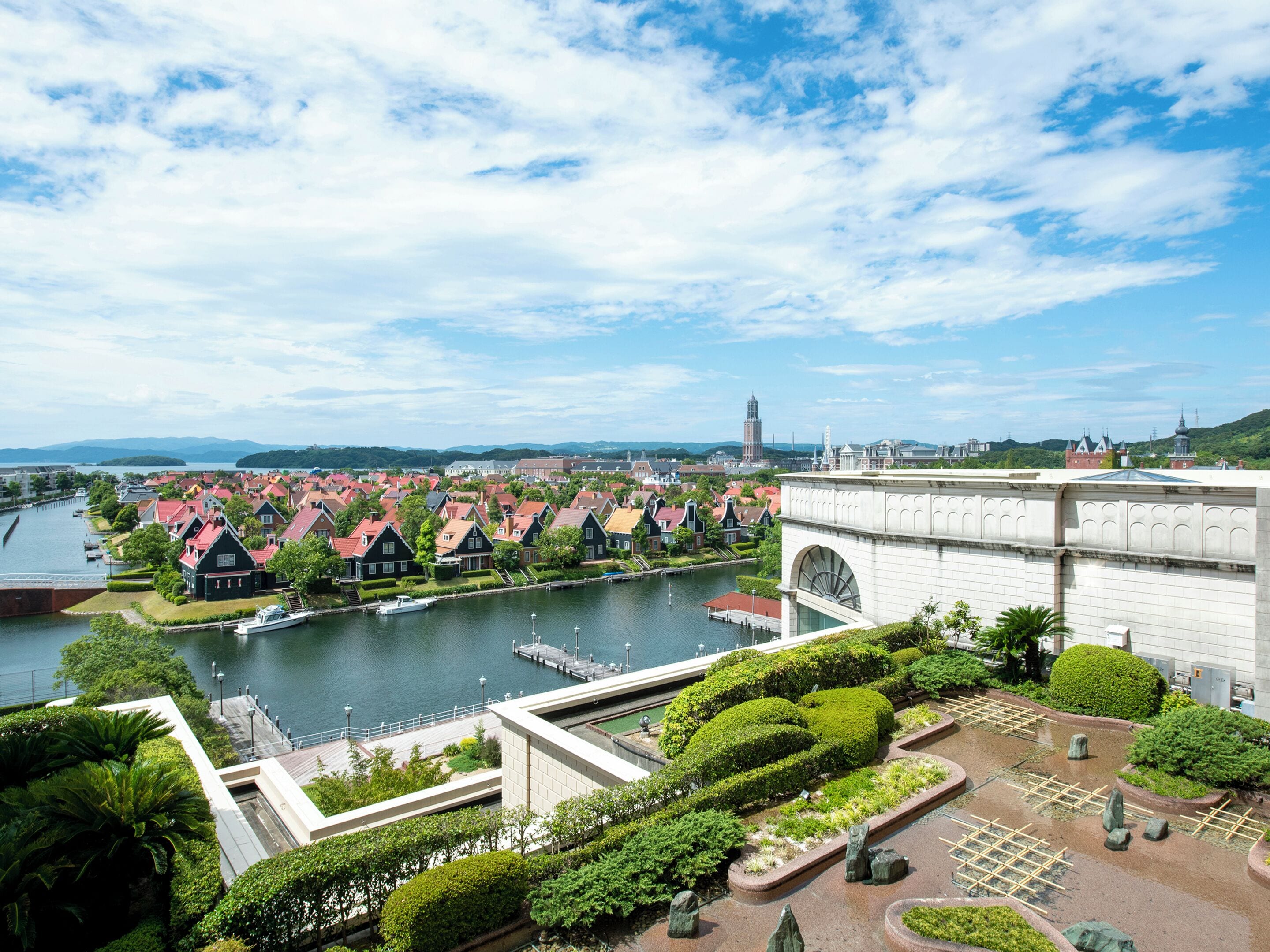 japanese western room, non smoking (up to 6 pax. futons provided for 3-5 pax, extra bed for 6 pax) | view from room