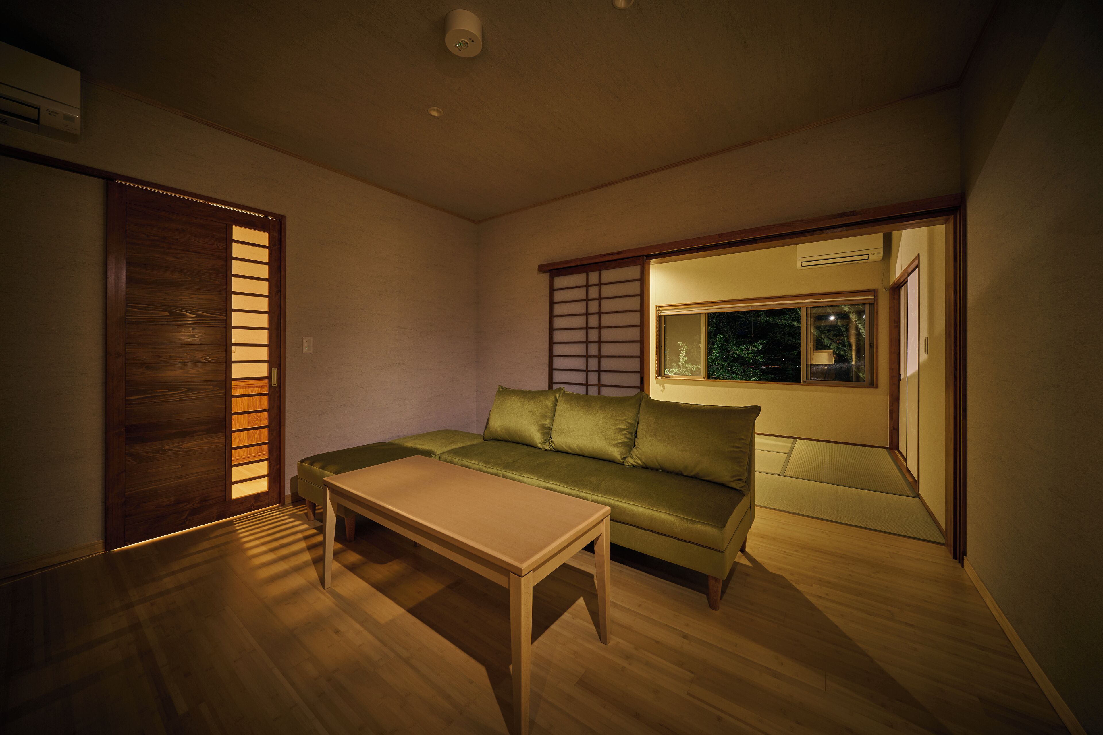 executive sakura japanese-western quad room | premium bedding, down duvets, in-room safe, iron/ironing board