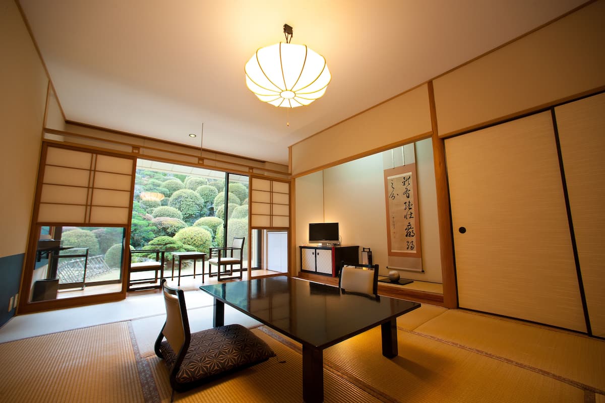 傳統客房, 非吸煙房, 花園景觀 (Main Building Japanese) | 高級寢具、羽絨被、客房內保險箱、熨斗/熨衣板