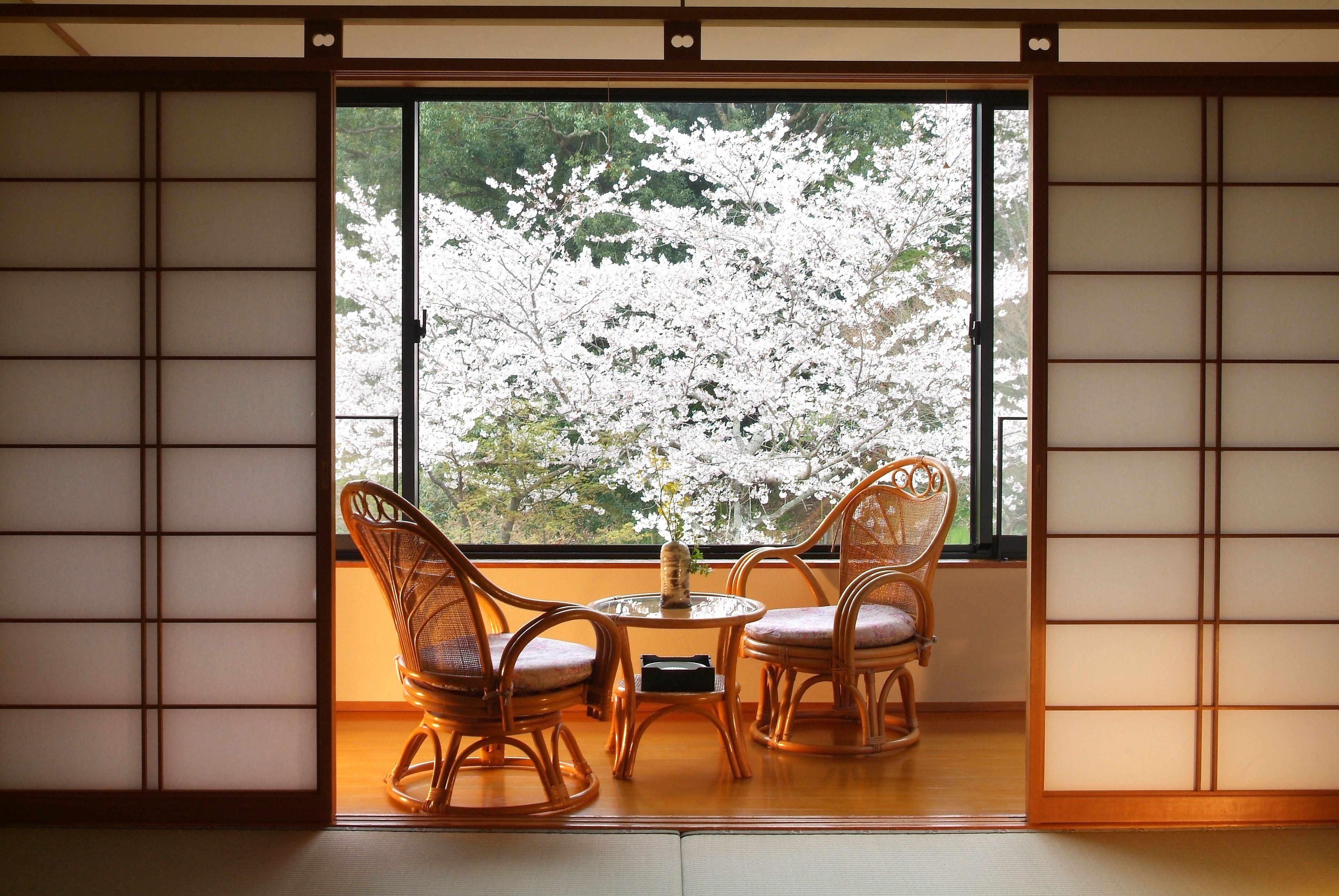 main building japanese traditional room, garden view | bathroom | combined shower/bathtub, spring water bathtub, free toiletries