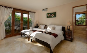 Comfort Villa, 5 Bedrooms, Private Pool | 5 bedrooms, in-room safe, desk, iron/ironing board - Balangan Beach Villa (Jimbaran)