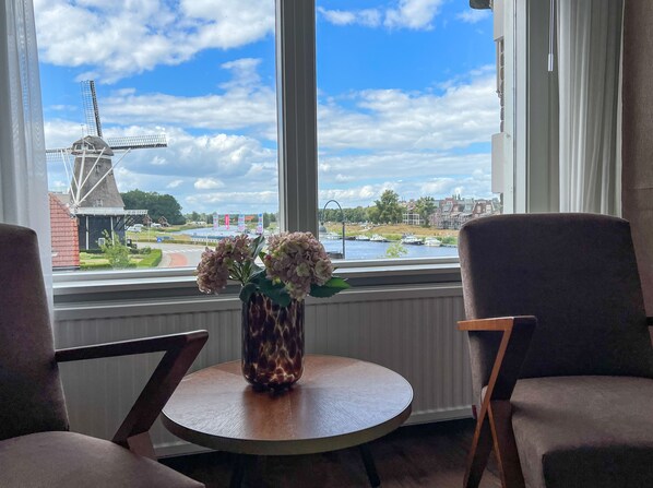 Vue depuis l’hébergement