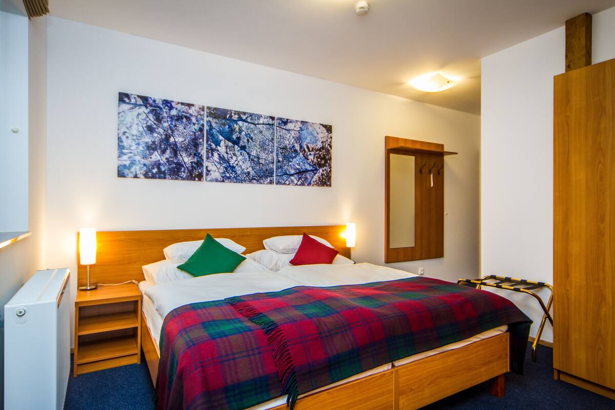 Minibar, in-room safe, desk, blackout curtains