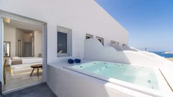 Premium Suite, Hot Tub (Caldera View) | Terrasse/Patio