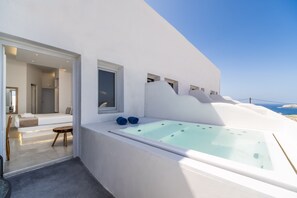Premium Suite, Hot Tub (Caldera View) | Terassi/patio
