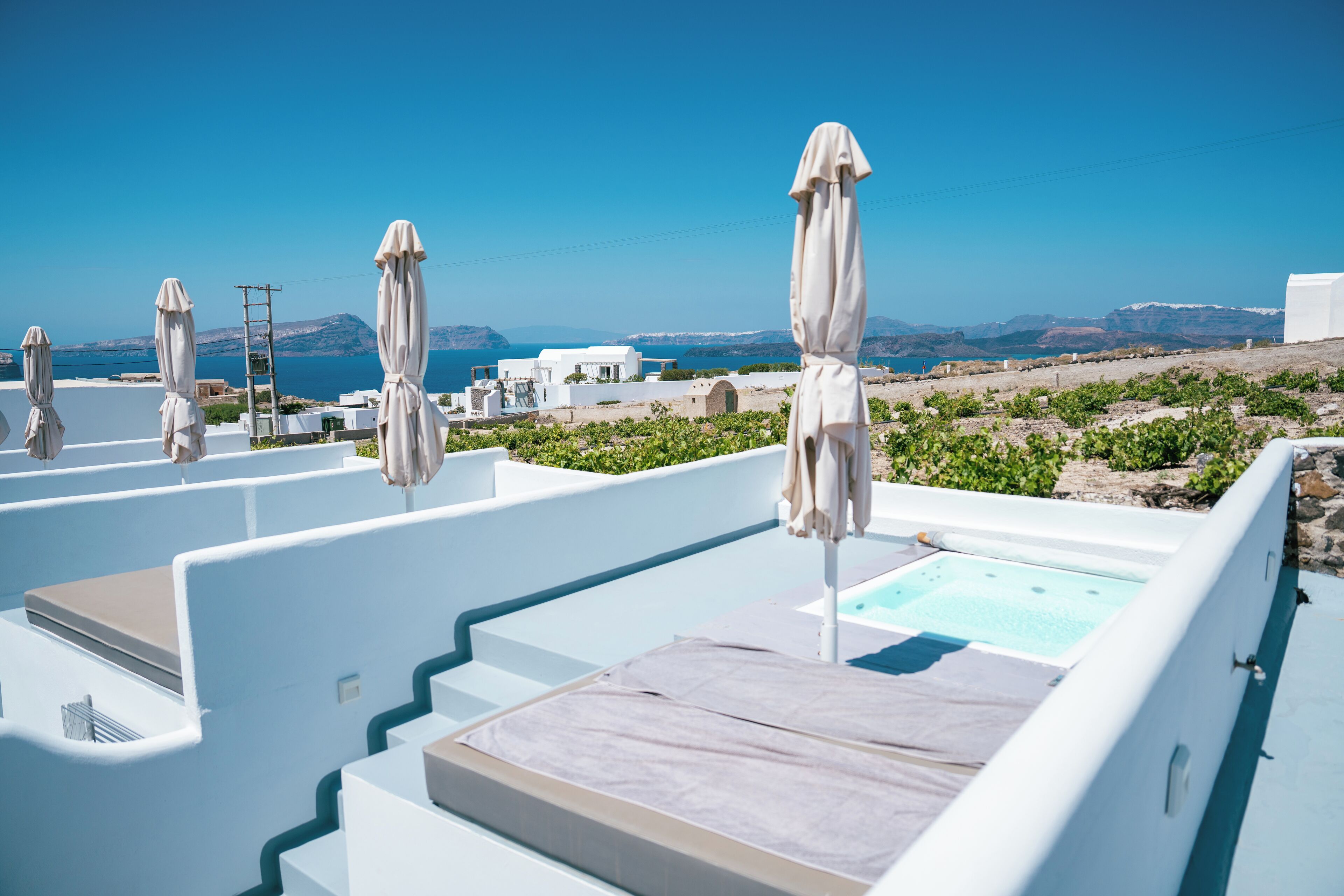 Deluxe-Suite, Whirlpool (Caldera View) | Eigener Whirlpool