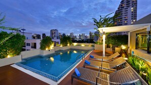 Piscine sur le toit
