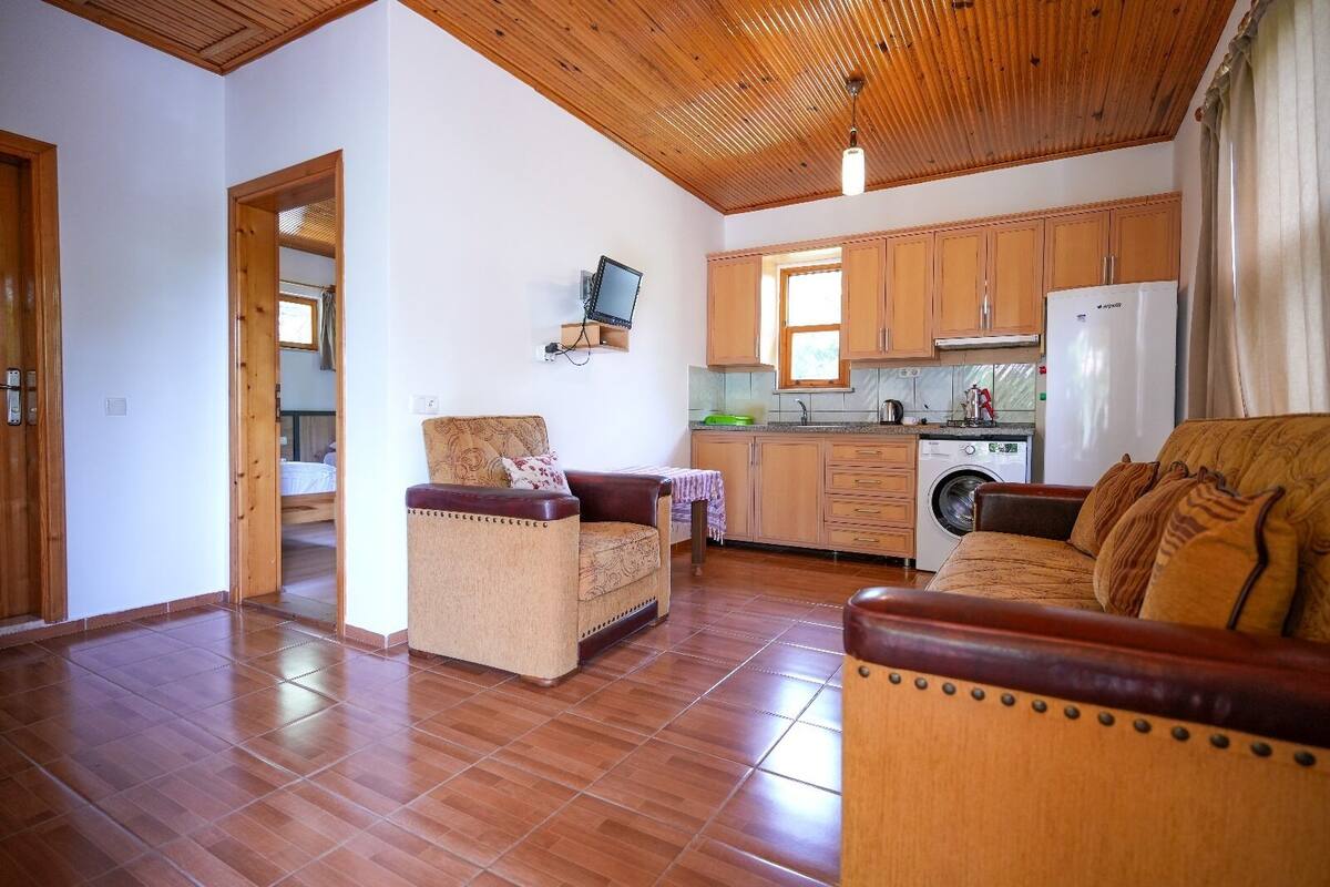 公寓, 2 間臥室 | 高級寢具、書桌、隔音、床單