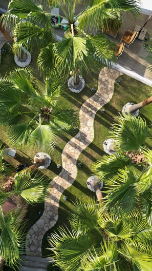 Façade de l’hébergement