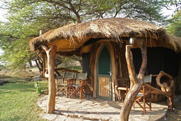Terrace/patio - Lake Natron Tented Camp (Ngorongoro)