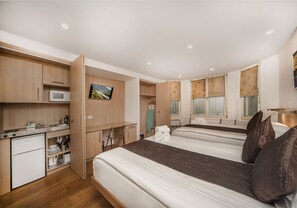 Departamento familiar | 1 habitación, caja de seguridad en la habitación y insonorización