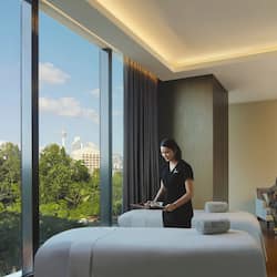 Couples treatment room(s), body treatments, hot stone massages
