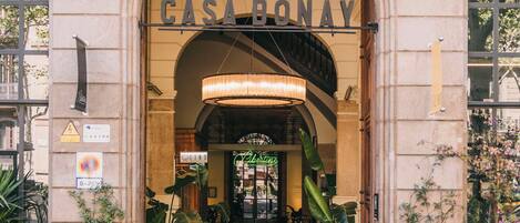 Façade de l’hébergement