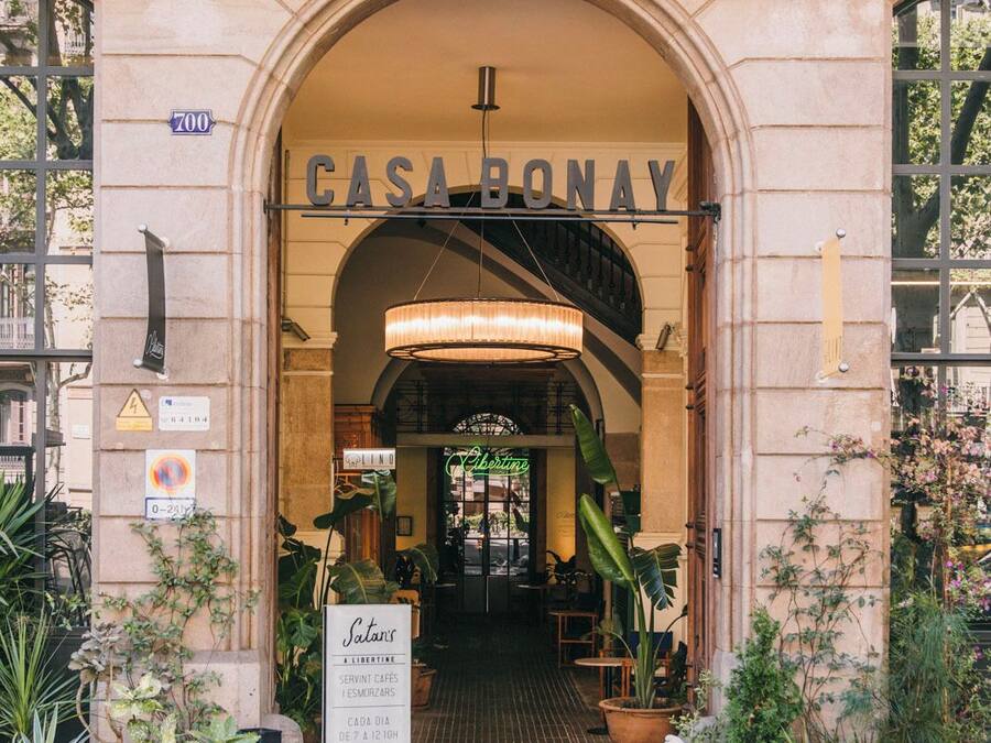 Façade de lâhĂ©bergement