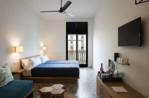 Premium bedding, down duvets, minibar, in-room safe