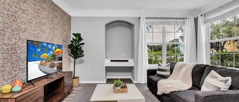 2 Bedroom Vacation Condo (2016) | Living area | TV