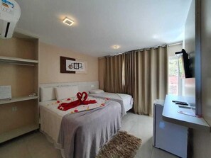 Minibar, individually decorated, individually furnished, free WiFi - Pousada Badejo (Japaratinga)