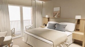 高級寢具、房內夾萬、遮光窗簾/窗簾、隔音