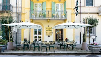 Fassade der Unterkunft