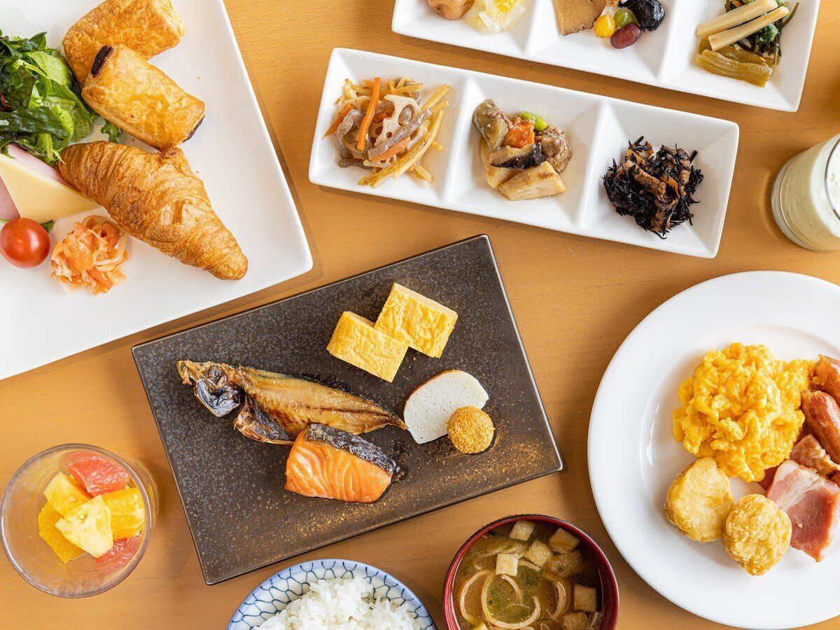 朝食ビュッフェ