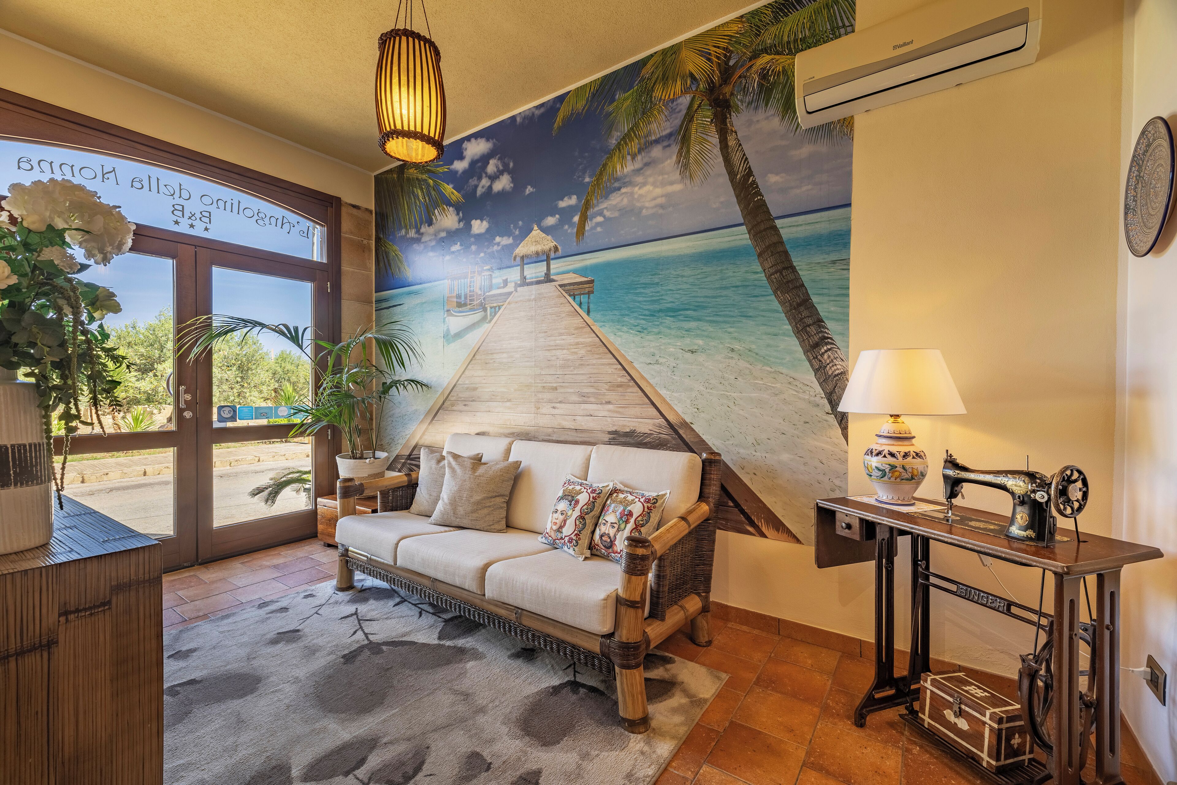 Entrada da propriedade