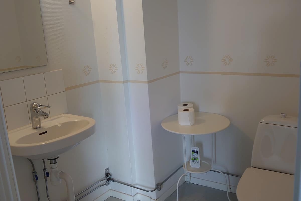 高級雙人房 | 浴室 | 提供毛巾