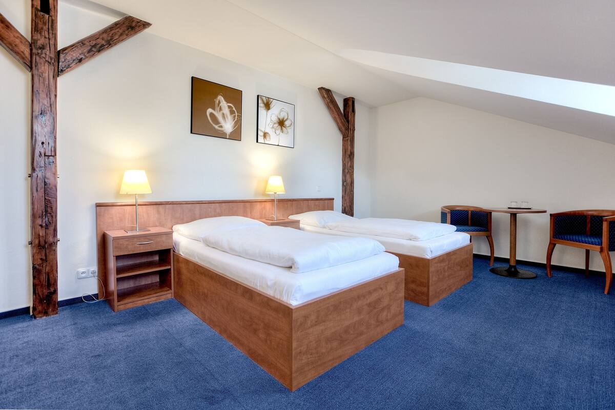 Minibar, in-room safe, desk, blackout curtains
