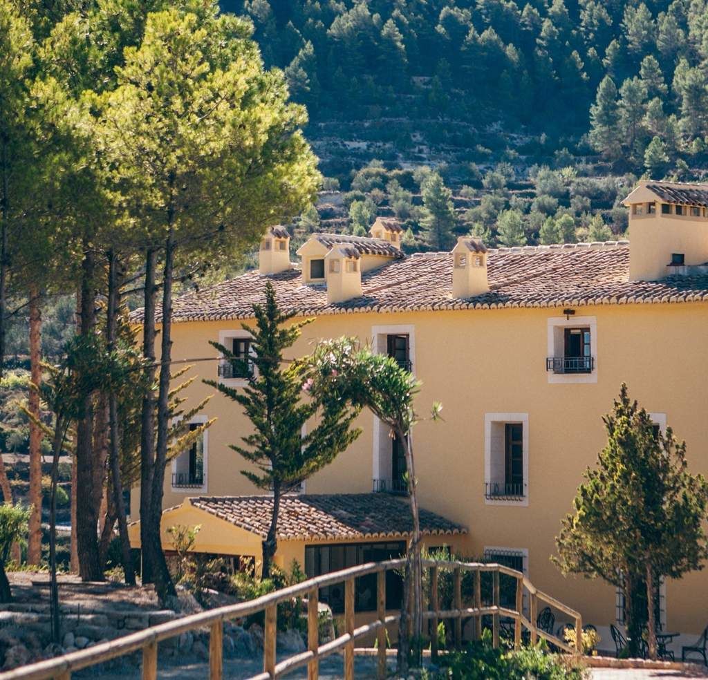 Façana frontal de l'allotjament
