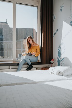 Comfort tweepersoonskamer, privébadkamer | Gratis wifi, beddengoed