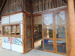 Exclusive Double or Twin Room, 1 Bedroom, Ensuite, Sea View (Cabañas) | Balcony - Duna Lodge (Jangamo)