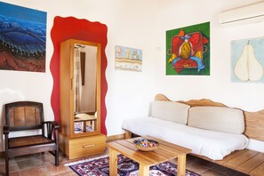 Individually decorated, individually furnished, desk, blackout drapes