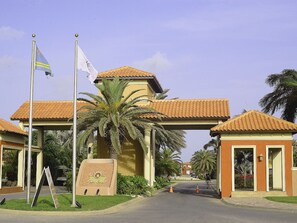 Entrée de l’hébergement 