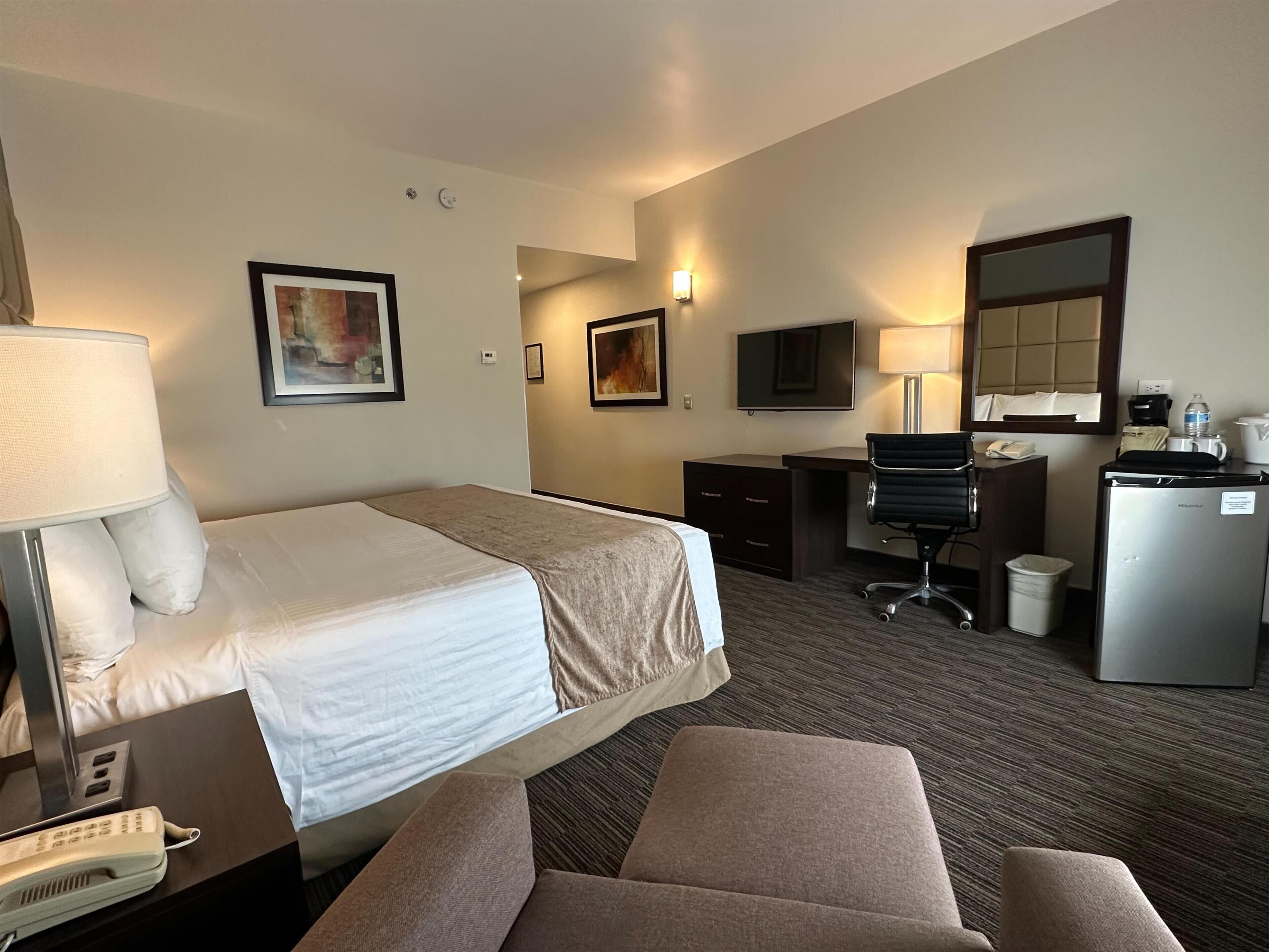 Standard Room, 1 King Bed, Non Smoking, Refrigerator