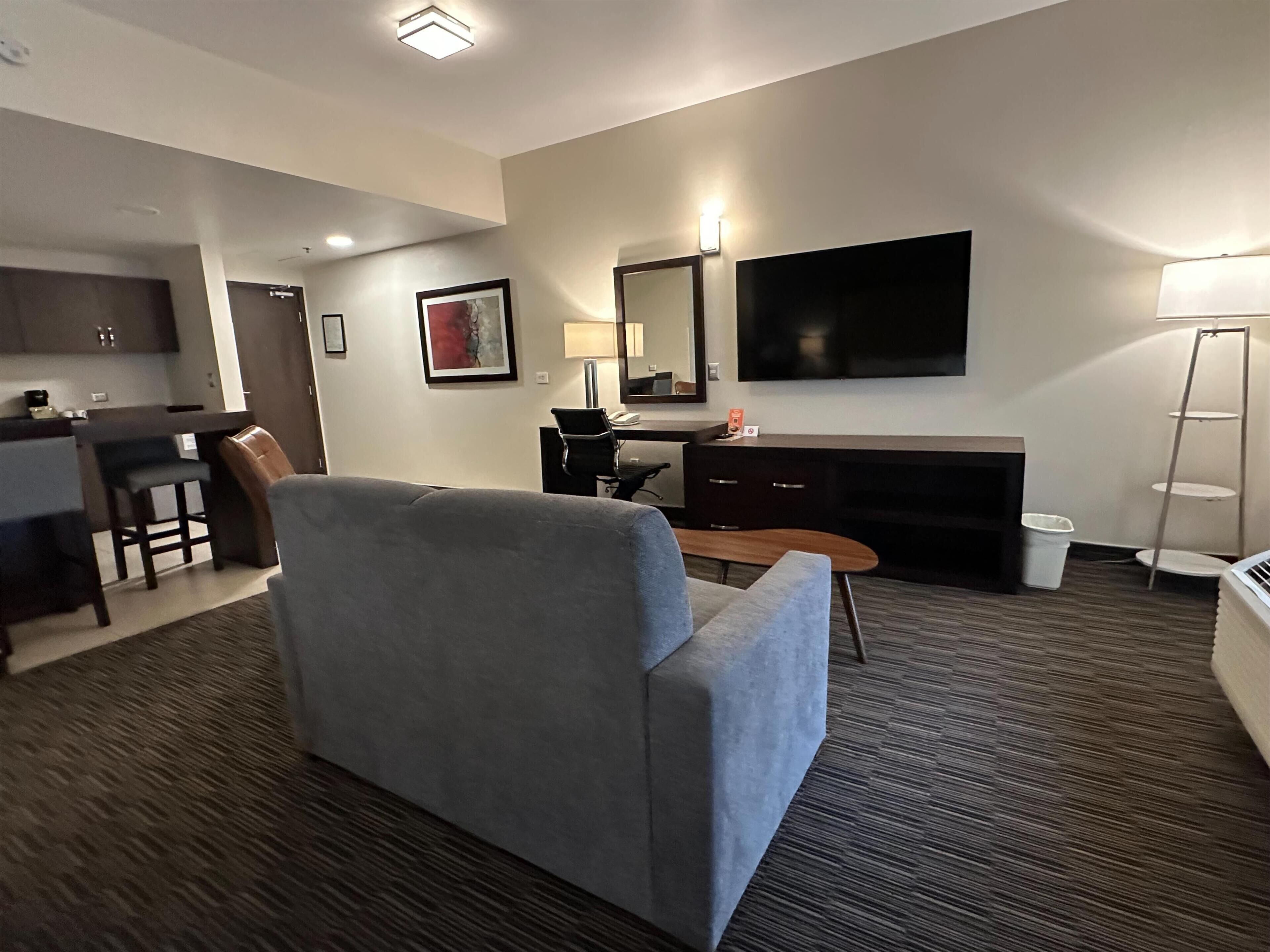 Room, 1 King Bed, Non Smoking, Refrigerator & Microwave