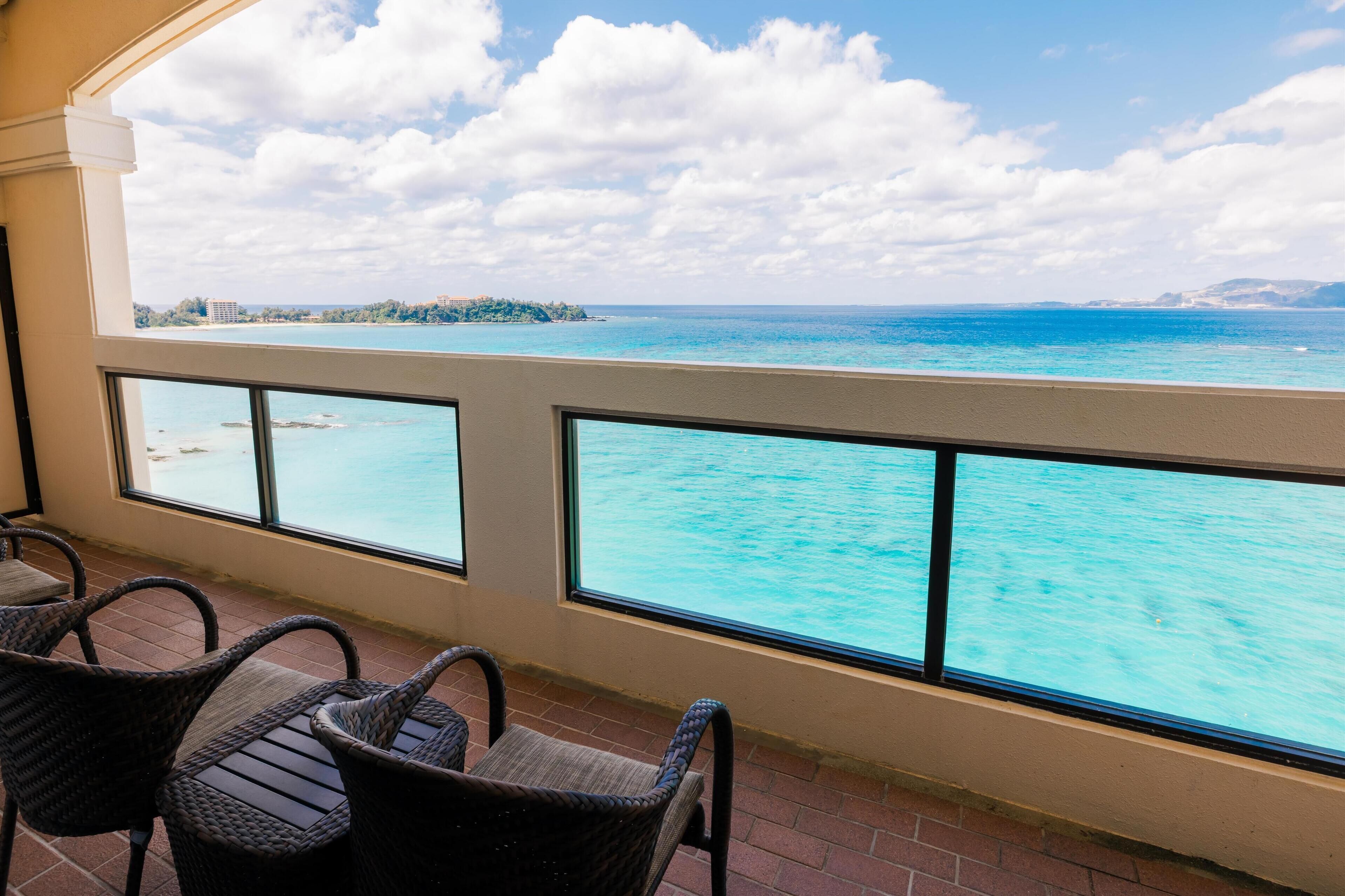 豪華客房, 多張床, 非吸煙房, 海濱 | 客房景觀