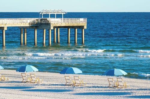 On the beach, white sand, beach towels