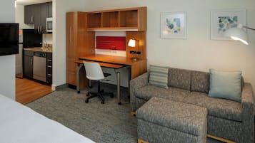 Pillowtop beds, in-room safe, desk, iron/ironing board