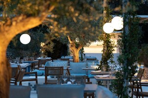 Dinner served, local cuisine, garden views 