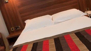 Desk, iron/ironing board, free WiFi, bed sheets