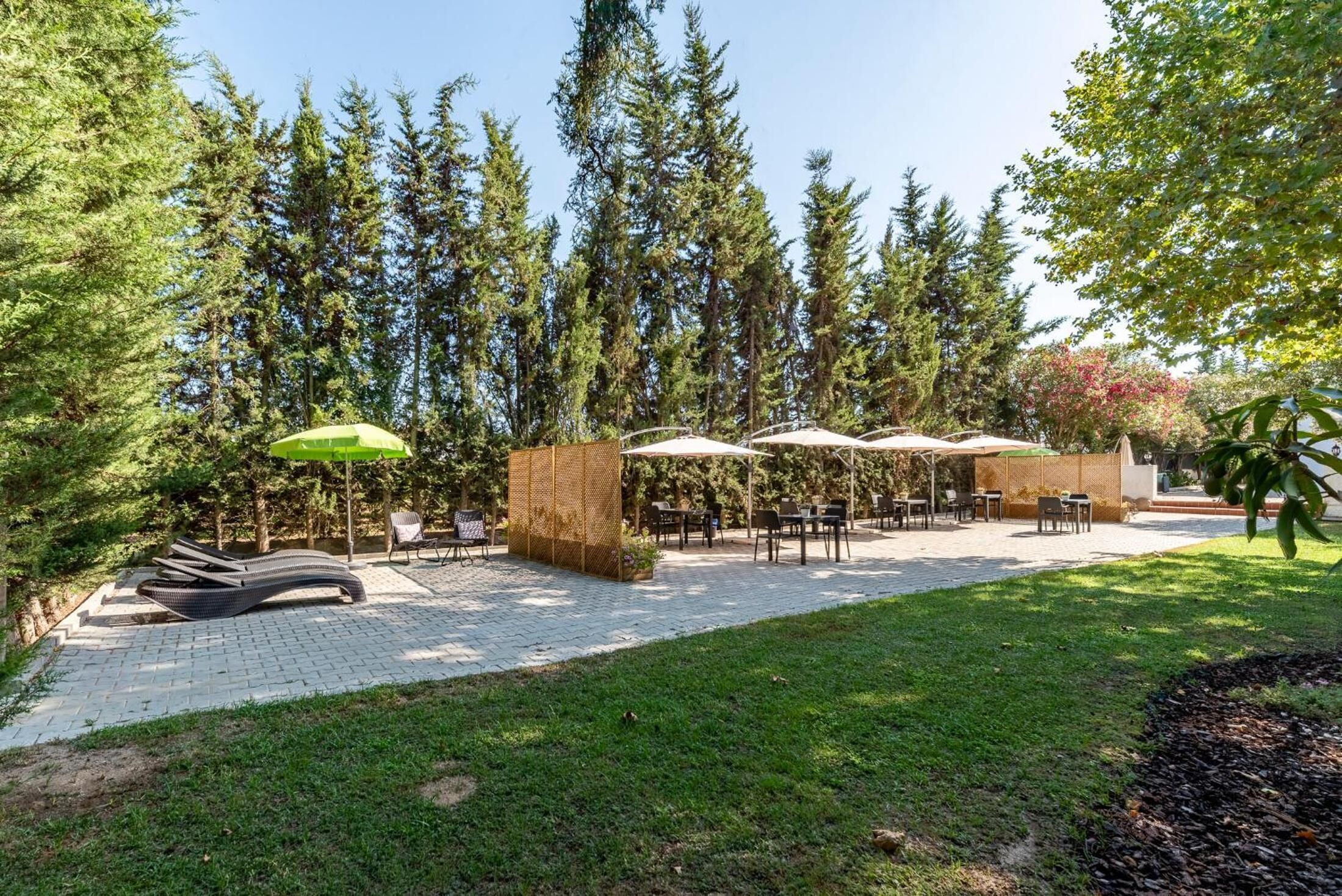 Overnattingsstedets uteområder