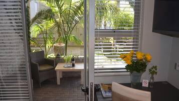 Departamento Deluxe, 1 habitación | Terraza o patio