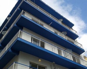 Façade de l’hébergement