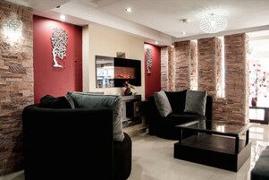 Sala de estar en el lobby