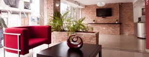 Sitzecke in der Lobby