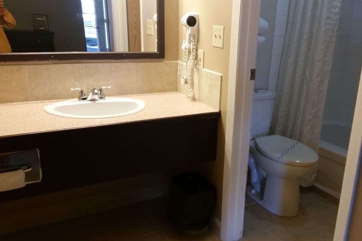 Premium Double Room | Bathroom | Combined shower/tub, free toiletries, towels