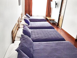 Minibar, in-room safe, desk, cots/infant beds
