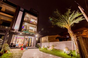 Design House, 4 Bedrooms | Front of property - evening/night